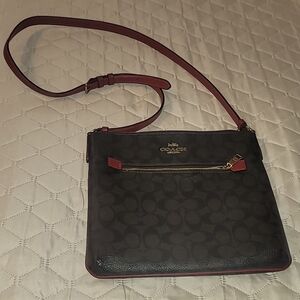 Authentic large Coach crossbody